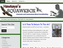 Tablet Screenshot of hawkeyes-squawkbox.com